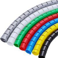 Fundas Protectoras para Cables de PE de 4 mm a 32 mm, Herramienta de Protección de Cables y Alambres, Bandas Espirales para Envolver Cables, Protector de Cables