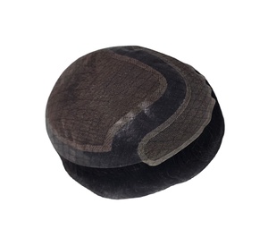 ทีซ แฮร์ วิกผมผู้ชาย 100% ผมแท้ ความหนาแน่น 60%-150% ผมอินเดียแท้ แบบกันน้ำ นุ่มสลวย ลอนลึก - Product Image 3