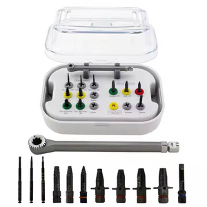 Kit de Implantes Dentales Manuales de Acero Inoxidable a Precio Económico, Alta Calidad, Ligeros, en Oferta - Product Image 6