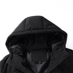Chaqueta Acolchada de Invierno para Hombre, con Capucha, Relleno de Poliéster, Cierre de Cremallera, Largo Regular, Estilo Casual, ODM OEM - Product Image 6