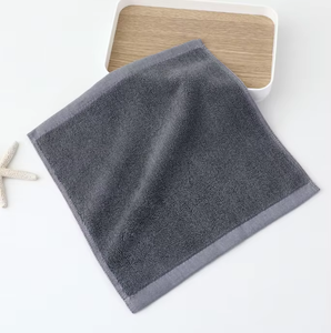 Serviette de toilette personnalisée avec logo, en coton ultra doux, séchage rapide, pour salle de bain, spa, hôtel, fournisseur OEM en gros, couleur unie - Product Image 5