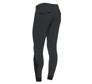 <b>Women</b> High Waist Riding Breeches Full Length Four-Way Stretch With Pockets Black Woven Pants 2026 - Product Image 3