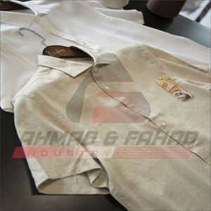 เสื้อเชิ้ต ODM 6 สี ระบายอากาศได้ดี สไตล์ลำลอง สำหรับฤดูร้อน ดูไบ - Product Image 6