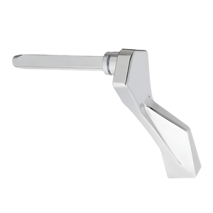 Robinet de baignoire et de douche HDZ0022 finition chromée, design traditionnel, avec commande de température et poignée de déviation/volume, pour salle de bain - Product Image 1