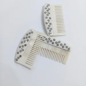 Viking 100% Best Quality Buffalo Bone Comb with carved Natural <b>Hair</b> Care <b>Accessory</b> Premium Quality Styling and Detangling Comb - Product Image 1
