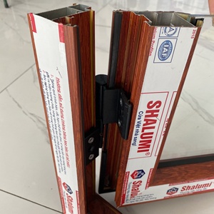 Profil de fenêtre en aluminium grain de bois | fabriqué en chanson Hong aluminium Vietnam - Product Image 5