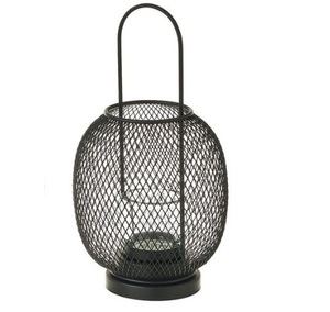 Best Selling Eco-Friendly Portable Hanging Metal & Glass Candle <b>Lantern</b> In Matt <b>Black</b> Finish Candle <b>Lantern</b> for Home & Garden - Product Image 1