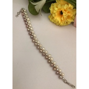 Stunning Premium Quality Brass <b>Charm</b> Bracelet with <b>Silver</b> Plating Trendy Design for Party Wedding Events Wear for Women Girls - Product Image 2