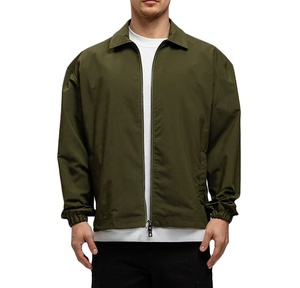 American Embroidery Cotton Canvas Work <b>Jacket</b> Knitted Windproof Breathable Winter Custom Work <b>Jacket</b> - Product Image 1