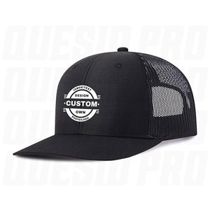Custom Trucker <b>Hat</b> for Men Women Customize Your Own Adjustable Black Snapback <b>Cap</b> with Text Logo Premium Mesh Baseball <b>Hat</b> OEM - Product Image 3