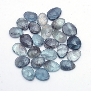 Aigue-marine en mousse naturelle transparente à facettes coupe rose pierre précieuse en vrac 10 MM à 12 MM pour la fabrication de bijoux bracelet collier - Product Image 2