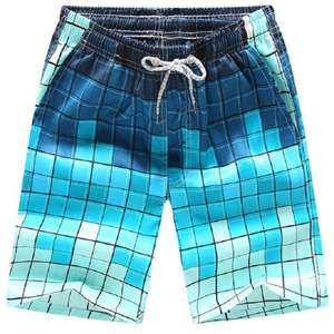 Shorts de sport pour hommes, respirants, en tissu doux, légers, coupe confortable, taille élastique, fournisseur en gros OEM - Product Image 2