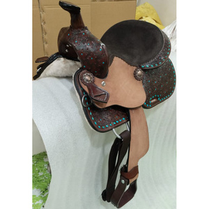 EN VENTA: SILLERA WESTERN DE CUERO CON TALLADO A MANO, EN DÓLARES, 65 DÓLARES, SE ACEPTAN TARJETAS DE CRÉDITO, TALLAS 14, 15, 16, 17, 18 - Product Image 3