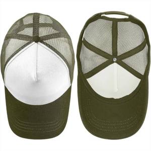 Trucker Embroidered <b>Hats</b> <b>for</b> <b>Men</b> Customized 5 Panel <b>Hats</b> With logo High Profile Structured Caps With Low Price - Product Image 2