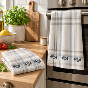 Factory Direct Selling Attractive Embroidered Pattern 100% Cotton Kitchen <b>Towels</b> From India Dish Kitchen <b>Tea</b> <b>Towels</b> - Product Image 1