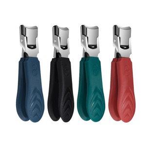 ที่ตัดเล็บสแตนเลสแบบโค้ง 1 ชิ้น ป้องกันเล็บกระเด็น ช่องตัดขนาดใหญ่ สำหรับเล็บหนาและแข็ง ใช้งานได้อย่างมืออาชีพ สำหรับนิ้วมือและนิ้วเท้า - Product Image 5