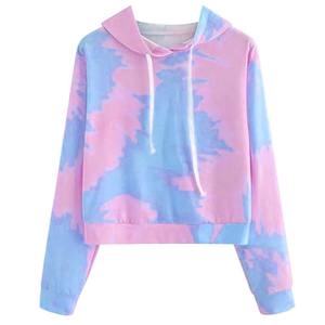Sudaderas con capucha Tie Dye para mujer de alta calidad, las más vendidas, con el mejor material, antibacterianas, de la mejor fabricación. - Product Image 3