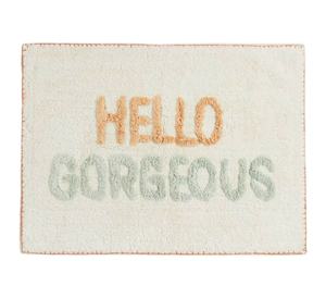 Juego de 3 alfombrillas de baño florales hechas en algodón 100% de las mejores ofertas, alfombrillas y alfombras reversibles de grado superior, precios bajos - Product Image 1