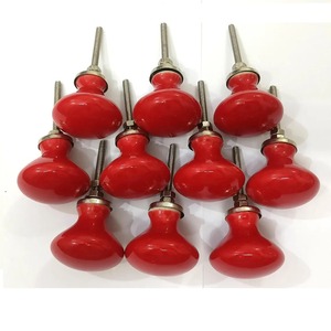 Modern Handmade Ceramic Cabinet and <b>Cupboard</b> Door Knobs <b>Small</b> Size Colorful Designs Kitchen Use - Product Image 4