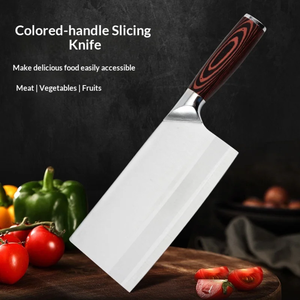 Couteau à découper la viande LEGACY BLADES, fait main, en acier à haute teneur en carbone, écologique, passe au lave-vaisselle, lame tranchante comme un rasoir, manche en bois, pour la cuisine - Product Image 4