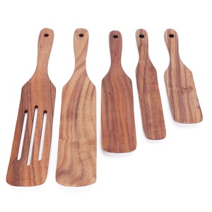Espátula duradera para cocinar, utensilios de cocina de alta calidad, espátulas de madera, entrega rápida - Product Image 3