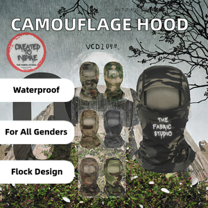 Pasamontañas Y2K de Alta Calidad con Estampado de Camuflaje Colorido por Sublimación, Protección Facial Completa Unisex para Esquí y Deportes al Aire Libre - Product Image 3