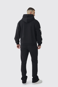 Chándal con capucha para hombre 2026, personalizado, de corte holgado y extragrande, con estampado puff, para fuera de temporada, fabricado en Pakistán, precio económico, OEM personalizado - Product Image 2
