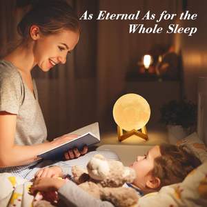 USB ricaricabile 3D lampada LED luna umidificatore 880ml luce notturna diffusore aromaterapia per camera da letto decorazione casa regalo di compleanno - Product Image 6