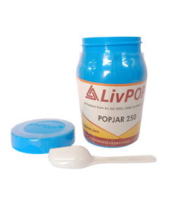 LIVIA POLYMER PRIVATE LIMITED LivPOP Recipiente de PP de Grado Alimenticio para el Hogar, 250 ml, Resistente, Hermético, para Almacenamiento de Alimentos y Cosméticos - Product Image 1