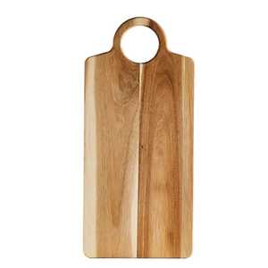 Ensemble de planches à découper en bois d'acacia de qualité supérieure avec rainure pour les jus, planche à découper durable, planche de service pour la cuisine - Product Image 6