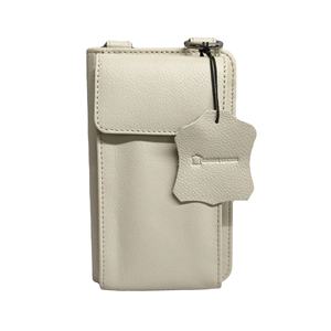 Sacs bandoulière en cuir véritable pour téléphone portable, sacoches messager avec protection RFID et EMF, porte-cartes et porte-monnaie - Product Image 1