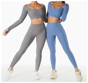 Conjuntos Deportivos Súper Geniales para Mujer - Ropa de Entrenamiento, Ropa Deportiva, Moda Fitness, Conjuntos de Sujetador Deportivo - Product Image 2