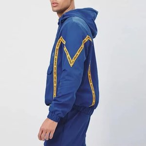 Conjunto Deportivo de Nylon Sólido de Lujo al por Mayor, Transpirable, Ligero, Cortavientos, con Cordón Ajustable, Unisex, para Uso Doméstico - Product Image 5