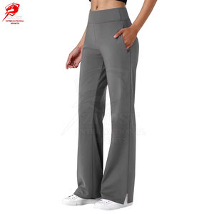 Pantalon évasé décontracté pour femme, idéal pour le yoga et les tenues modernes – Meilleur design en promotion - Product Image 3