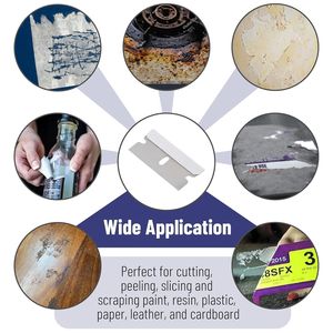 Set di 50 Raschietti Piatti con Lame a Singolo Bordo - Product Image 4