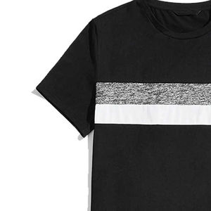 Conjunto de Camiseta y Pantalones Cortos para Hombre con Logotipo Personalizado de Alta Calidad, Ropa Deportiva de Verano de Algodón, Conjuntos Cortos Personalizados para Hombre - Product Image 3