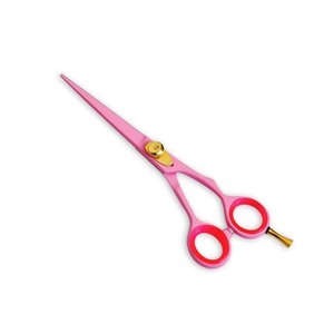 กรรไกรตัดผมมืออาชีพ สแตนเลส ด้ามตรง ปลายทู่ ใช้ในร้านเสริมสวย คุณภาพสูง - Product Image 3