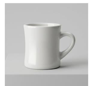 Beautiful Handcrafted <b>Large</b> Capacity White Ceramic Drinkware Travel Warm Coffee <b>Mug</b> - Product Image 1