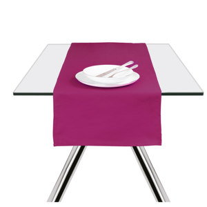 Excelsa Camino de Mesa Color Panamá Algodón 140x45 Cm Violeta - Product Image 2