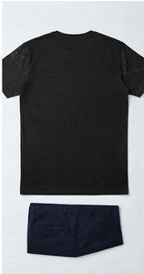 Camiseta de Manga Corta para Hombre, Estampado de Brújula Celta, Corte Regular, Cuello Redondo, Estilo Casual, 100% Algodón, Sublimación Personalizada - Product Image 2