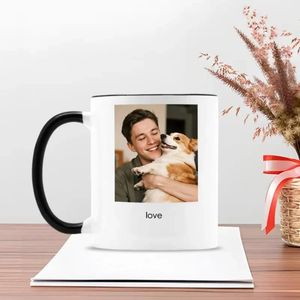 Mug en céramique personnalisé de 11 oz avec photo et texte de votre animal de compagnie – Contacter le vendeur avant de commander - Product Image 6
