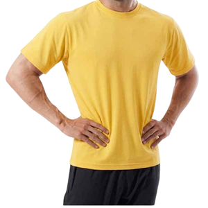 Men's Brown Cotton T-Shirt Short Sleeve O-Neck Regular Fit Casual Solid Color Jersey Knitted Custom <b>Design</b> Top Quality Men Shirt - Product Image 5