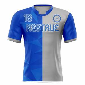 เสื้อฟุตบอลทีมมืออาชีพ พิมพ์ลายตามสั่งด้วยเทคนิค Sublimation เสื้อฟุตบอลระบายอากาศดี ผู้ผลิตชุดกีฬา เสื้อ Sublimation - Product Image 5