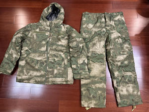 Ensemble de survêtement pour homme respirant camouflage haute visibilité avec impression par transfert thermique en polyester confortable - Product Image 1