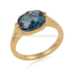 Bijoux fins de luxe plaqué or face pierre naturelle bijoux pendentif améthyste en argent sterling 925 - Product Image 5