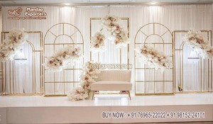 Wedding Decor Designer <b>Metal</b> Screens in Laser Pattern <b>Metal</b> Arch Wedding Backdrop for <b>Grid</b> Screen Laser Cut <b>Metal</b> Props Denmark - Product Image 4