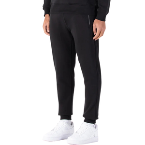 Mens Hooded Pullover Tracksuit Set Tapered Jogger Trouser Regular Fit Daily Two Piece Outfit Drawstring <b>Top</b> Custom Label OEM ODM - Product Image 6