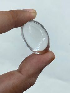 Pierre précieuse naturelle en cristal blanc transparent, magnifique pierre lourde de 57,58 carats pour la fabrication de bijoux - Product Image 3