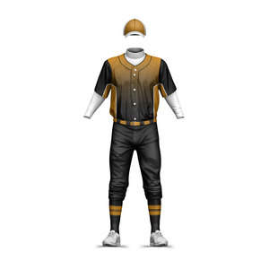 Hot Selling <b>Baseball</b> Uniform Custom Polyester Breathable OEM Wholesale Sportswear - Product Image 3
