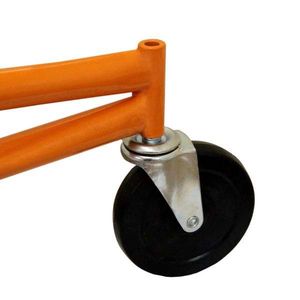 11FT Construction Drywall Lifter Panel Hoist Jack with Rolling Casters Lockable for 150lbs - Product Image 4